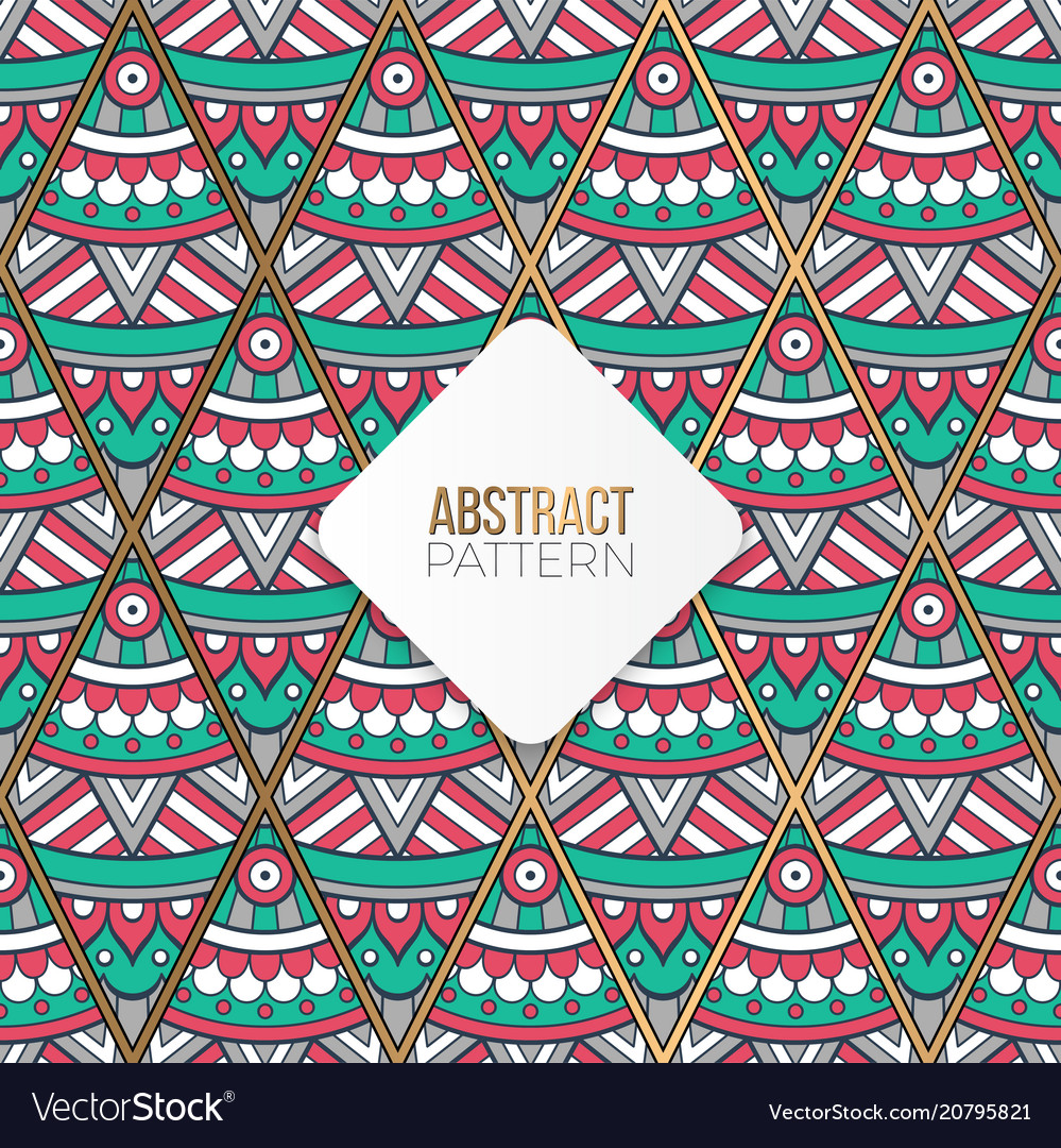 Seamless pattern tile