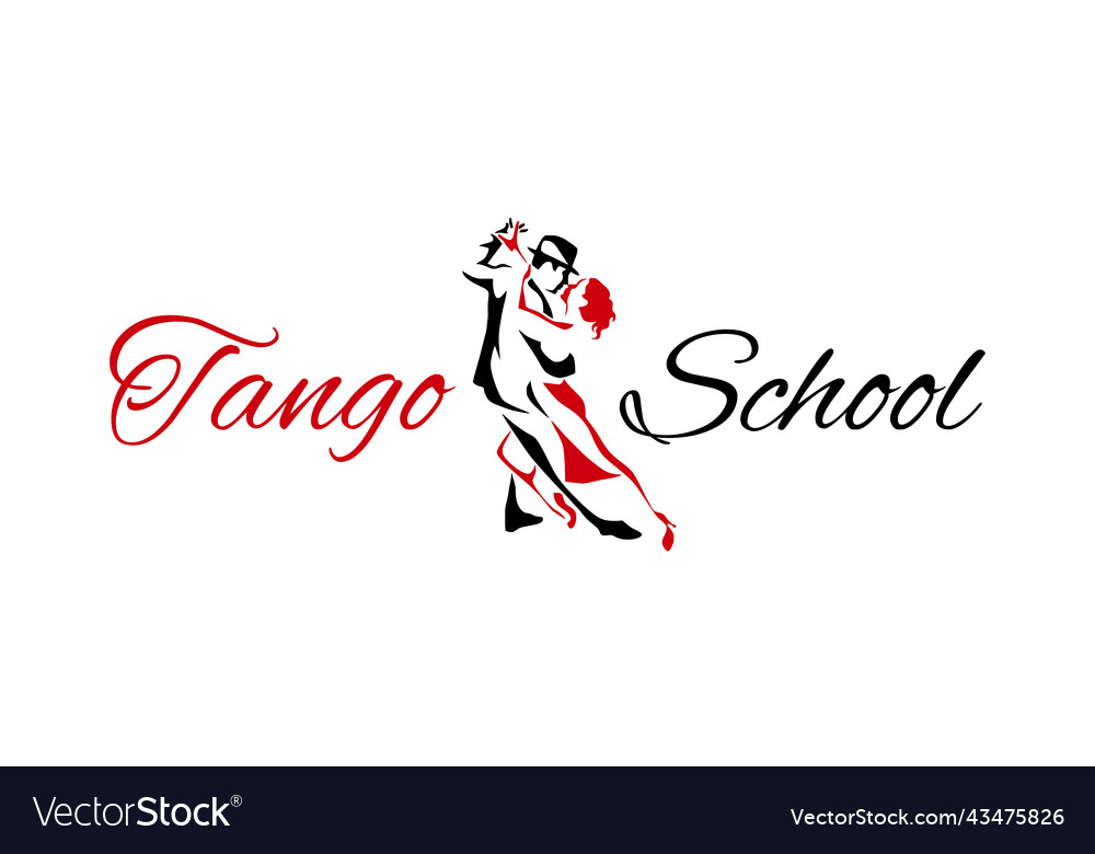 Paar Tanz Logo Designs Vorlage