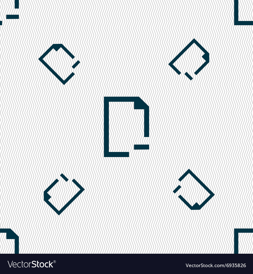 Remove folder icon sign seamless pattern