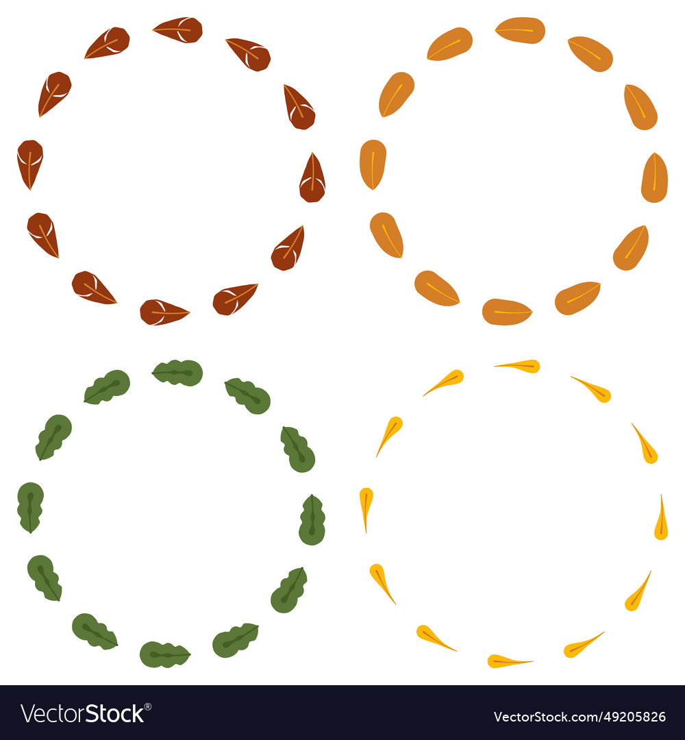 Text frame autumn leaf transparent background