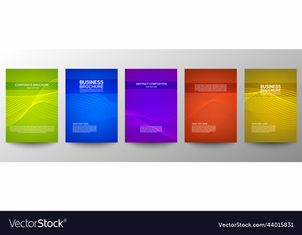 Cover geometric minimal set abstract line pattern vector image Cover geometric minimal set abstract line pattern