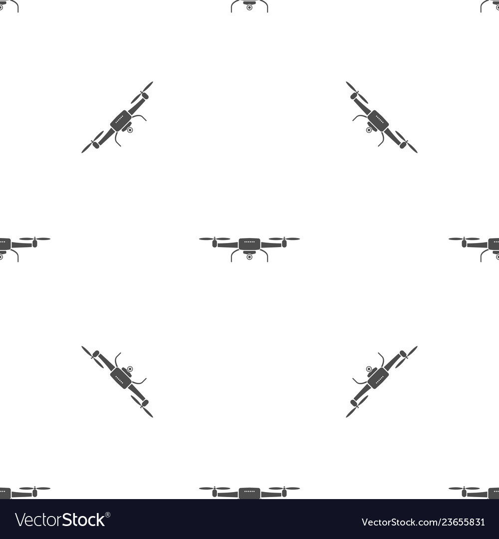 Drones seamless pattern stylish texture