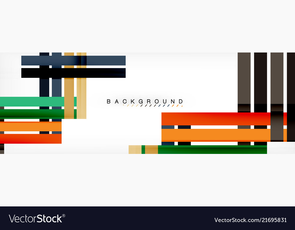 Minimal line design abstract background vector image Minimal line design abstract background