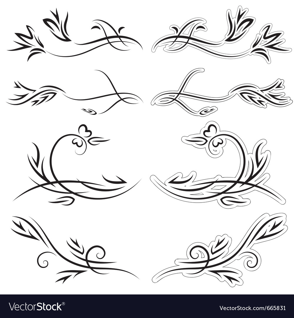Ornate Floral & Scroll Patterns