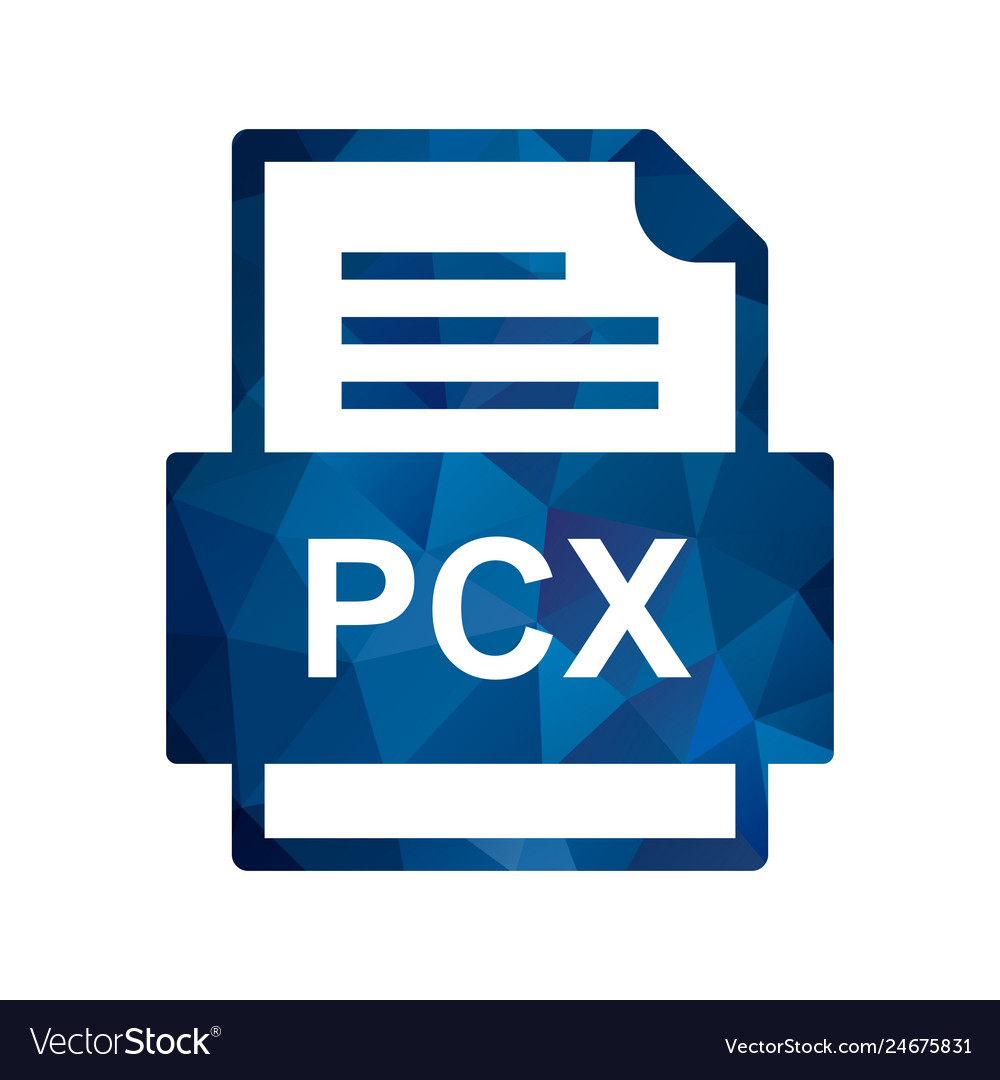 Pcx file document icon