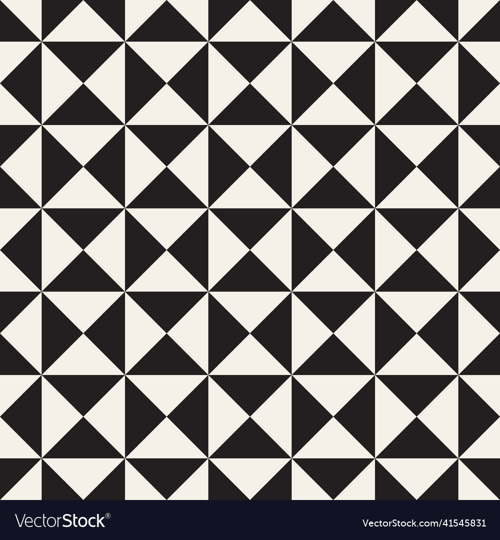 Seamless pattern repeating geometric elements