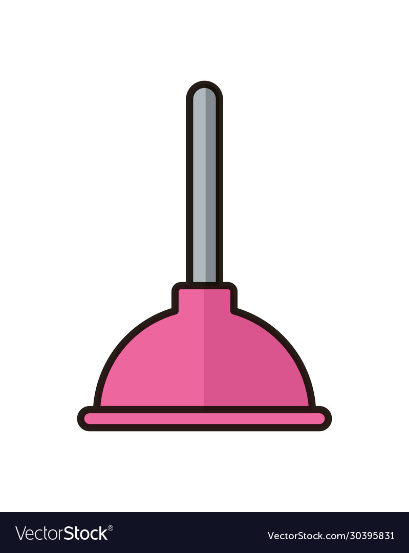 Toilet bomb tool flat style icon