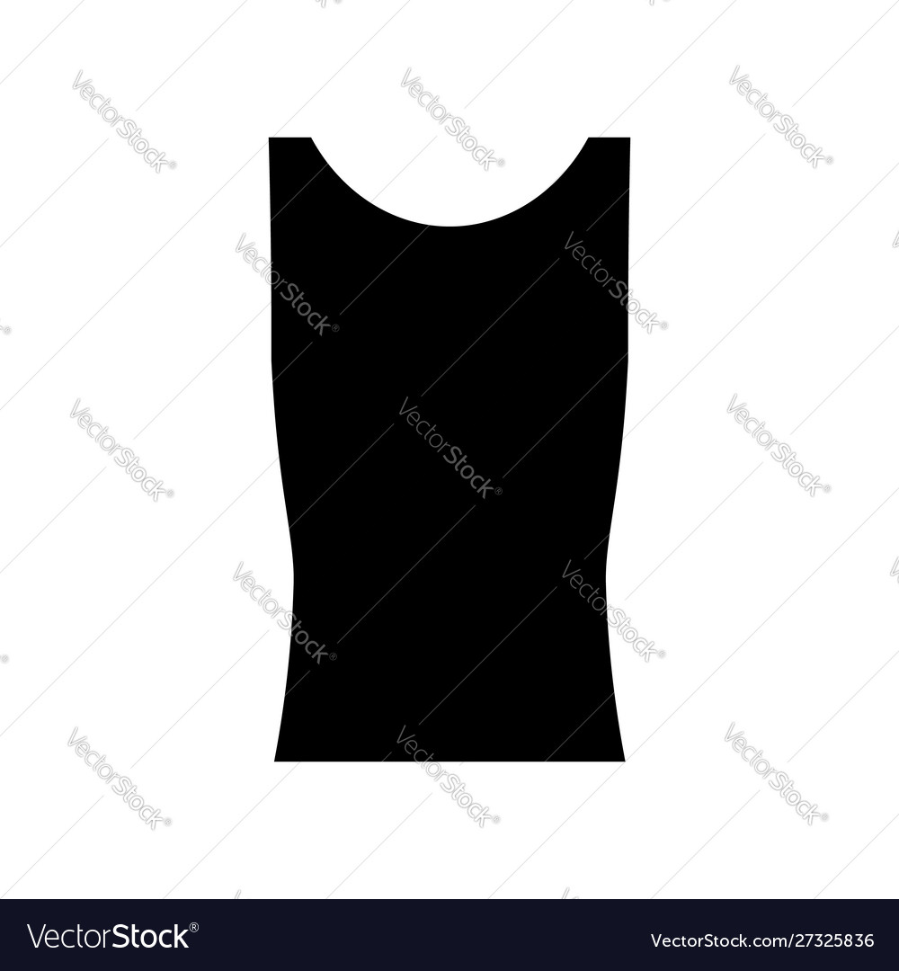 Sleeveless shirt icon