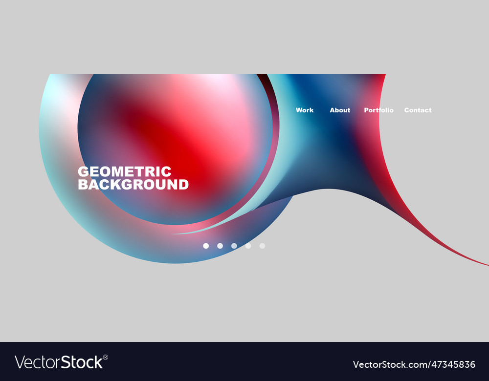 Trendy simple circle gradient abstract background Vector Image Trendy simple circle gradient abstract background