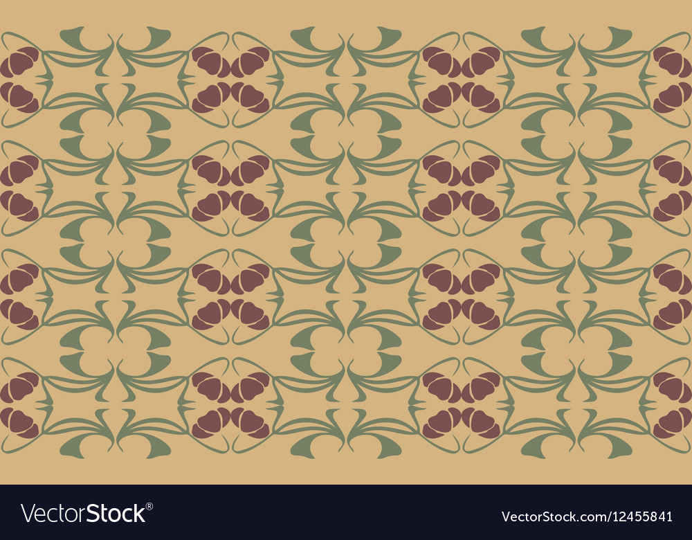 Abstract flower pattern