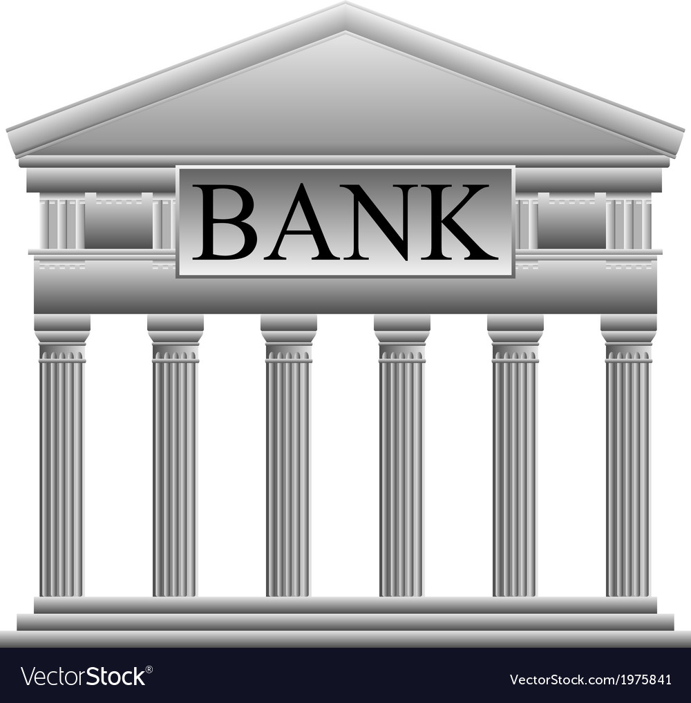 Bank icon Royalty Free Vector Image - VectorStock