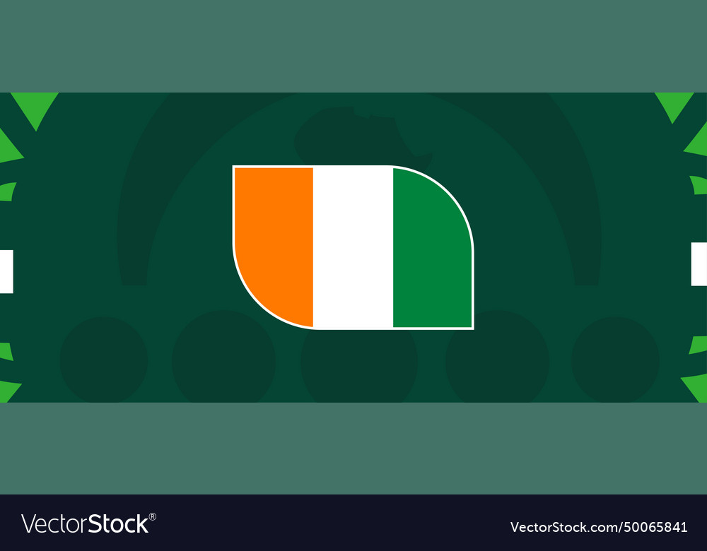 Ivory coast emblem flag african nations 2023 teams