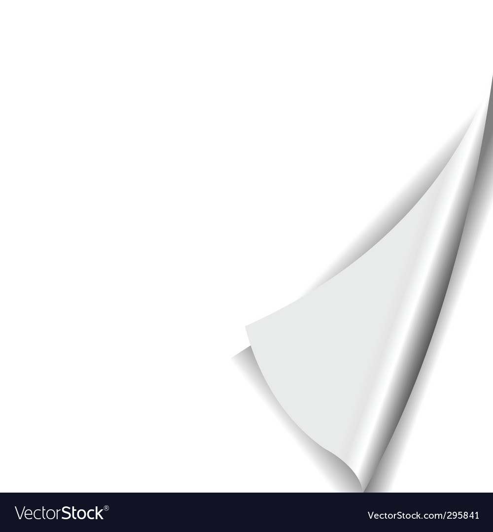 Paper Page Curl Background