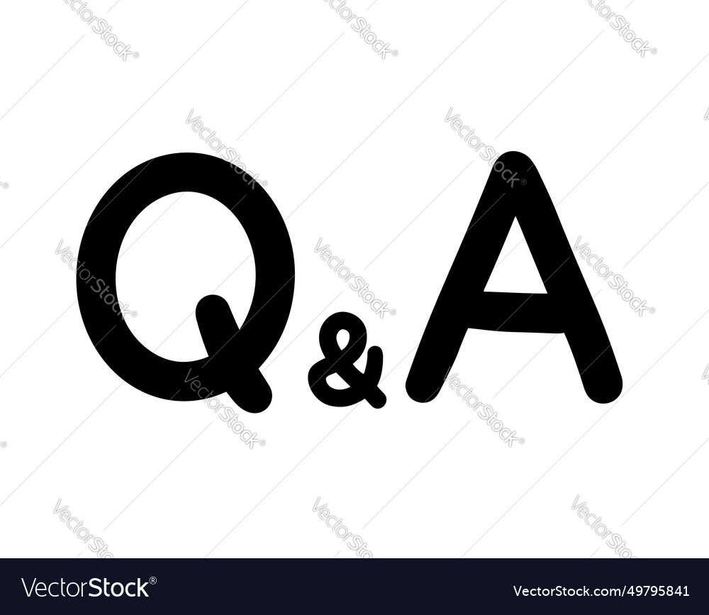 Questions and answers icon