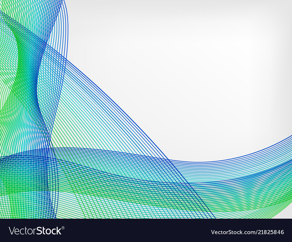 Abstract waved line background