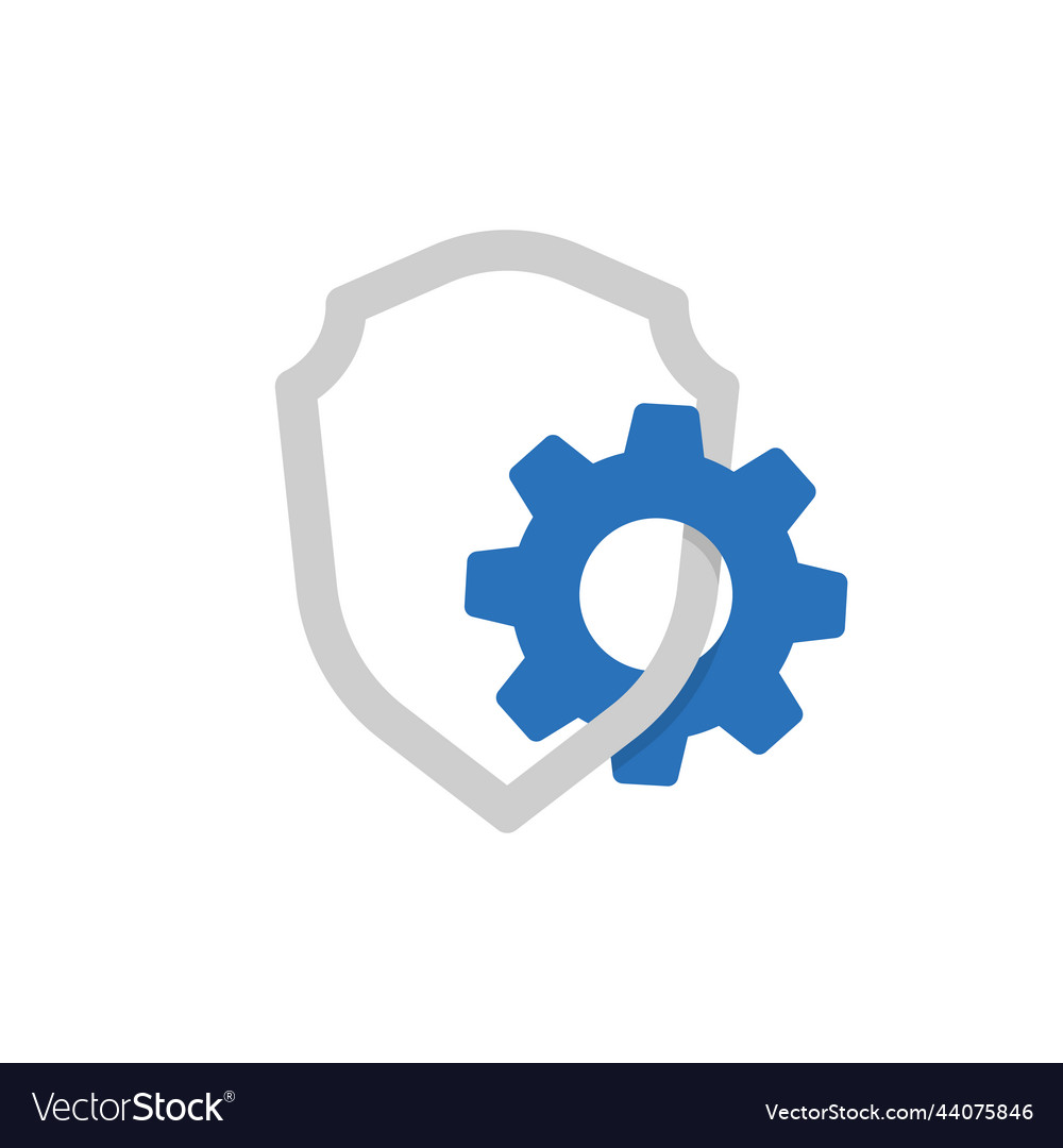 Cogwheel with shield for security tech service
