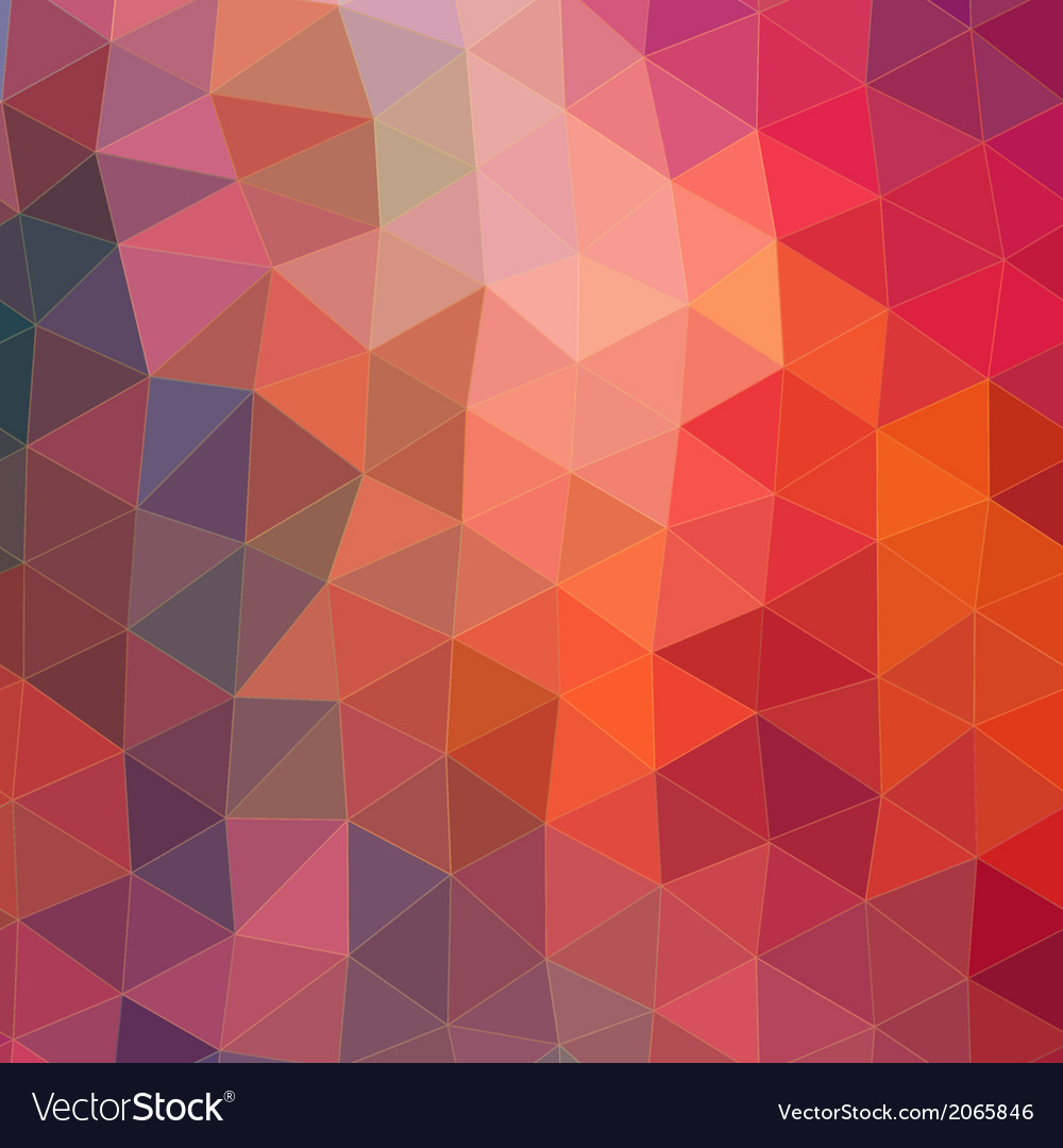 Geometric Triangle Mosaic Pattern