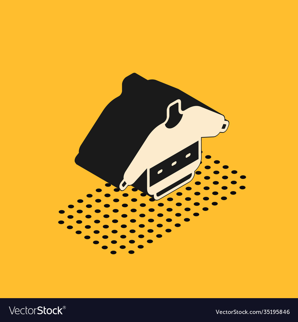 Isometric christmas sweater with norwegian Vector Image