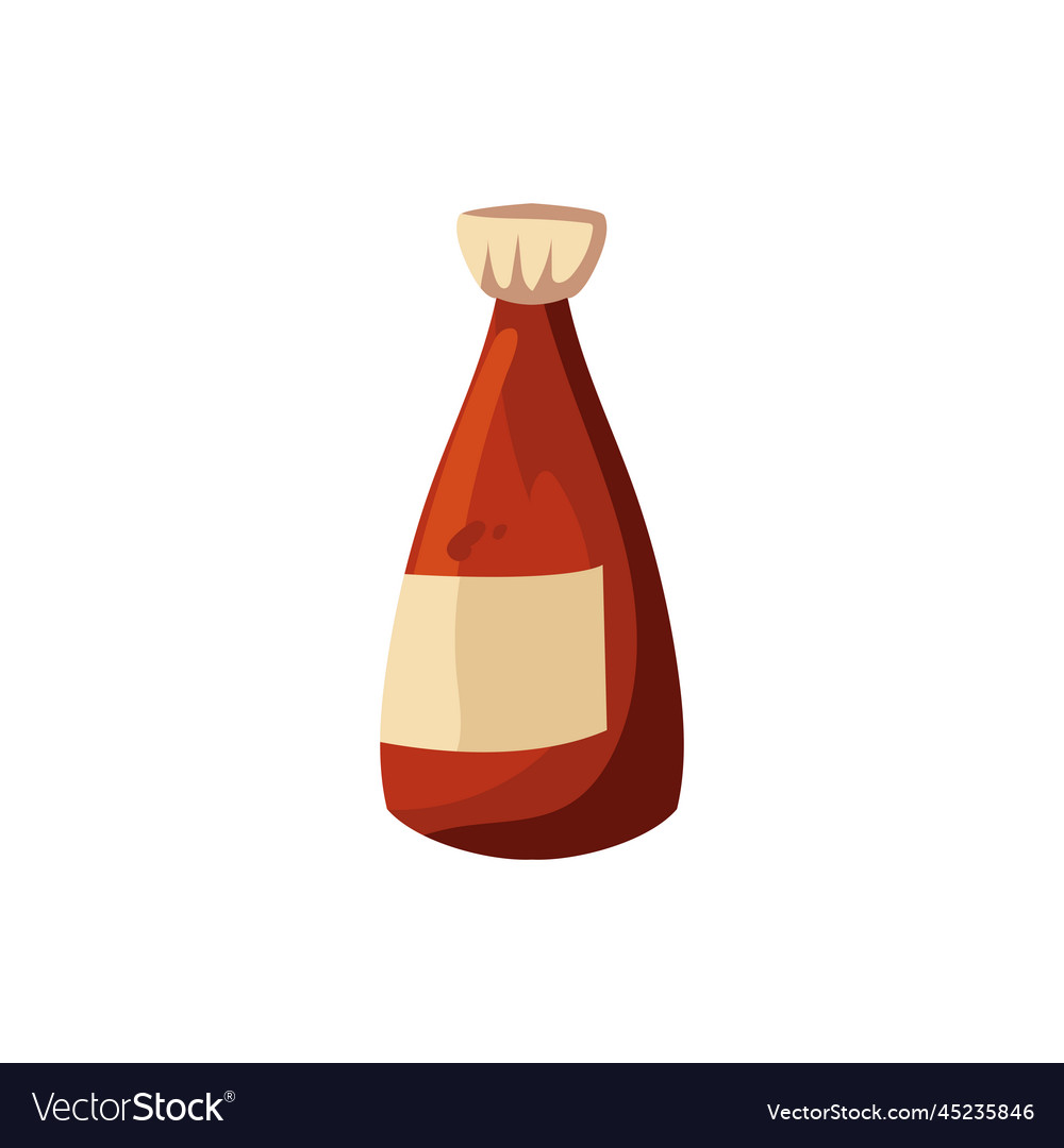 Sauce bottle design Royalty Free Vector Image VectorStock