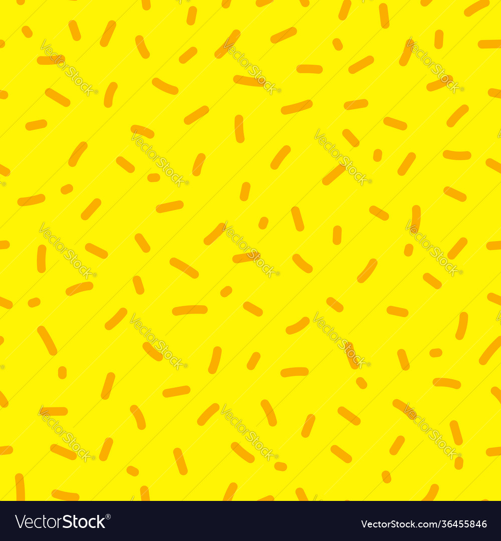 Seamless pattern with trending yellow background