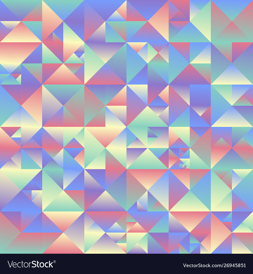 Abstract gradient geometrical triangle background
