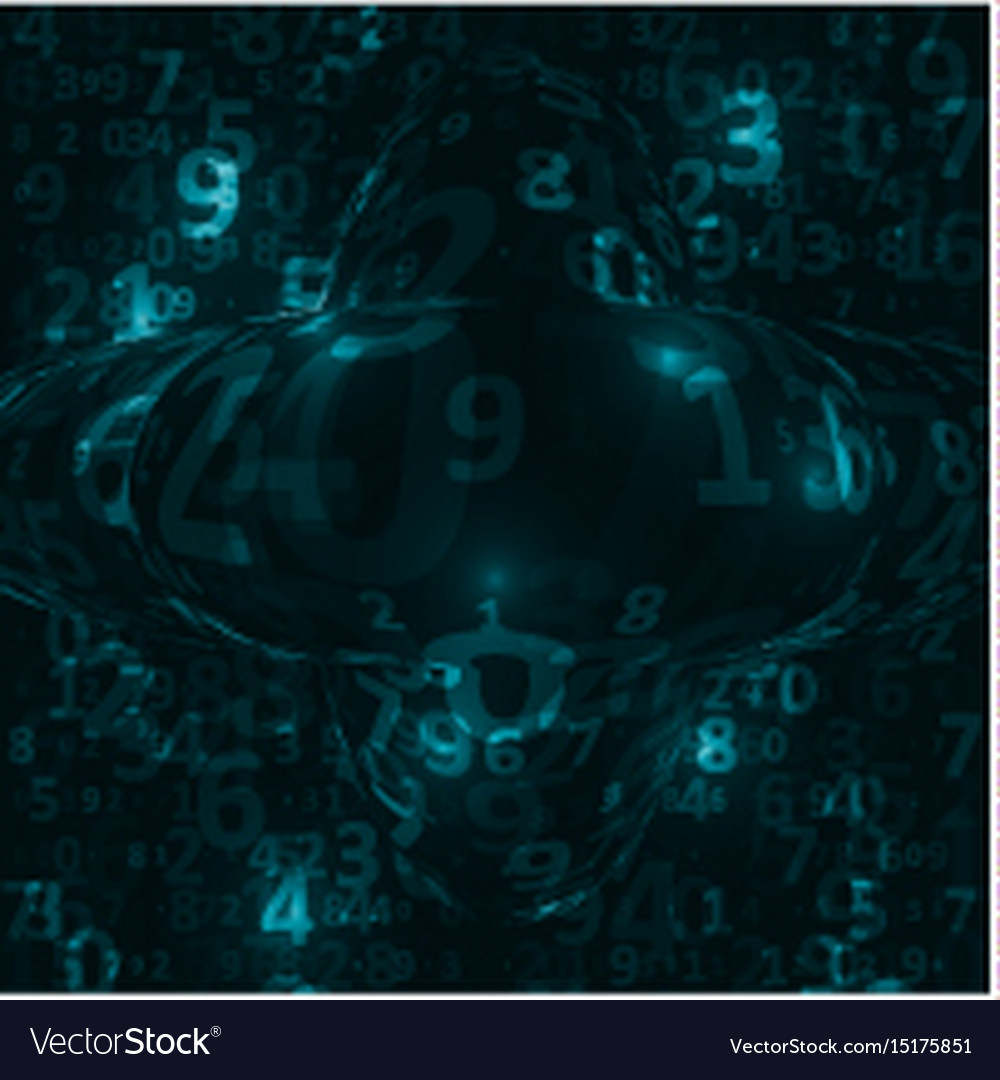 Digital code background