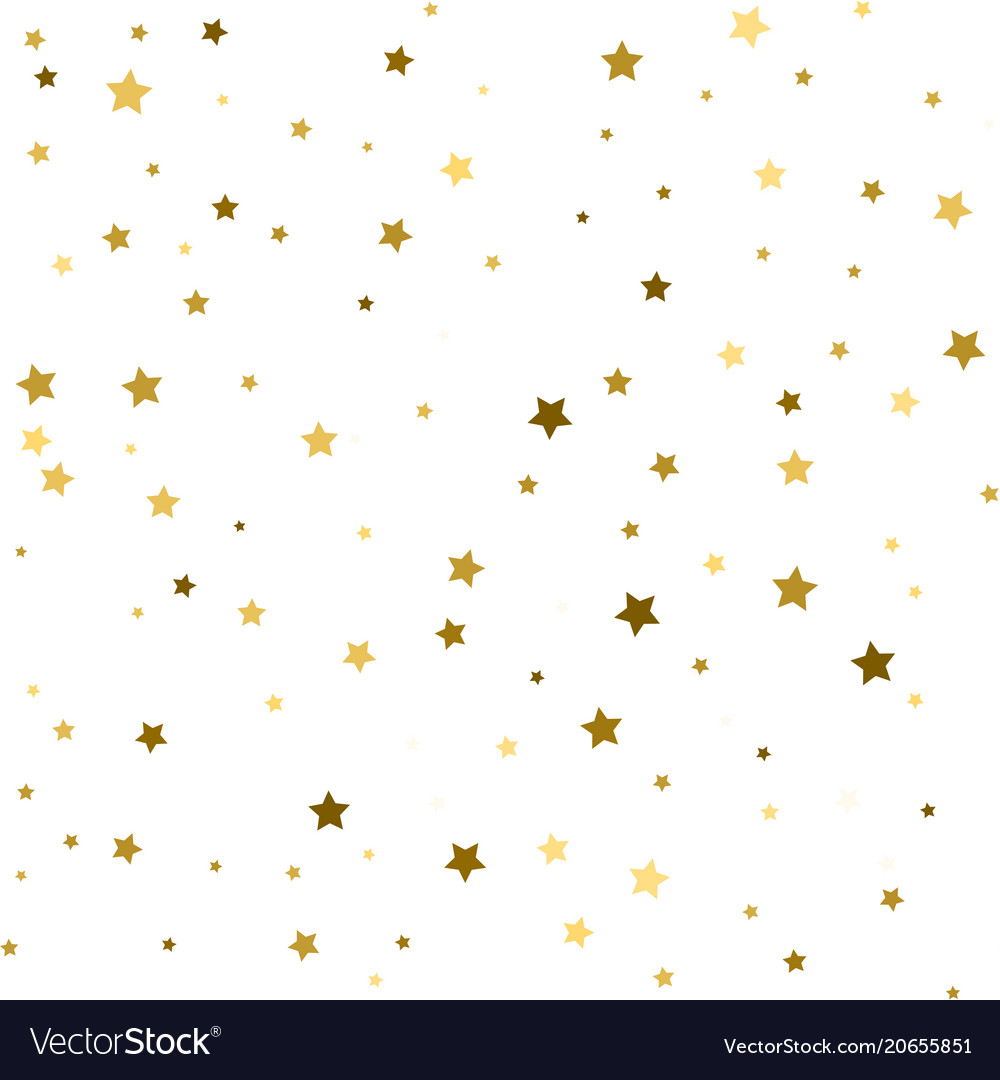 Holiday background seamless pattern with stars Vector Image