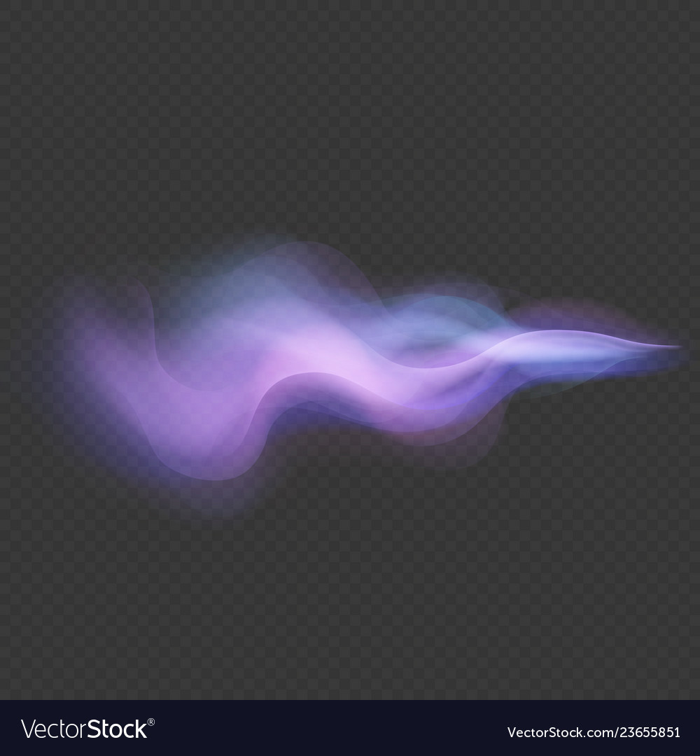Light wave neon swirl overlay flare trace effect vector image Light wave neon swirl overlay flare trace effect
