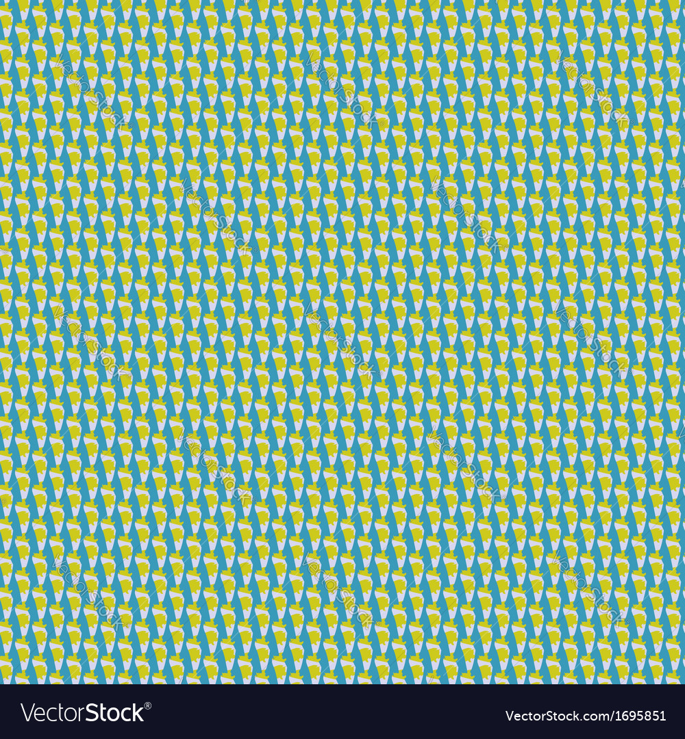 Minimalistic geometric pattern in spring colors