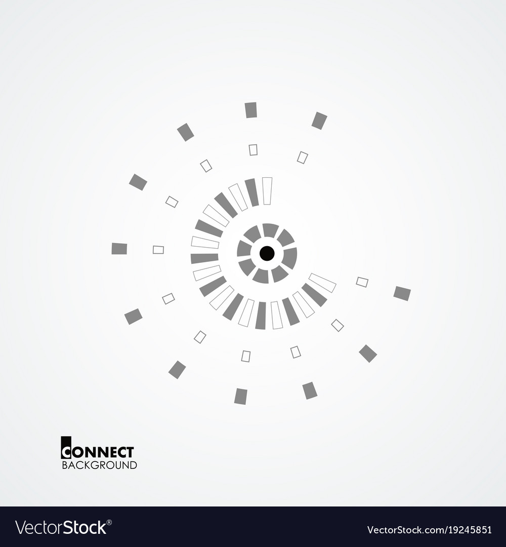 Technological circle with geometry elements