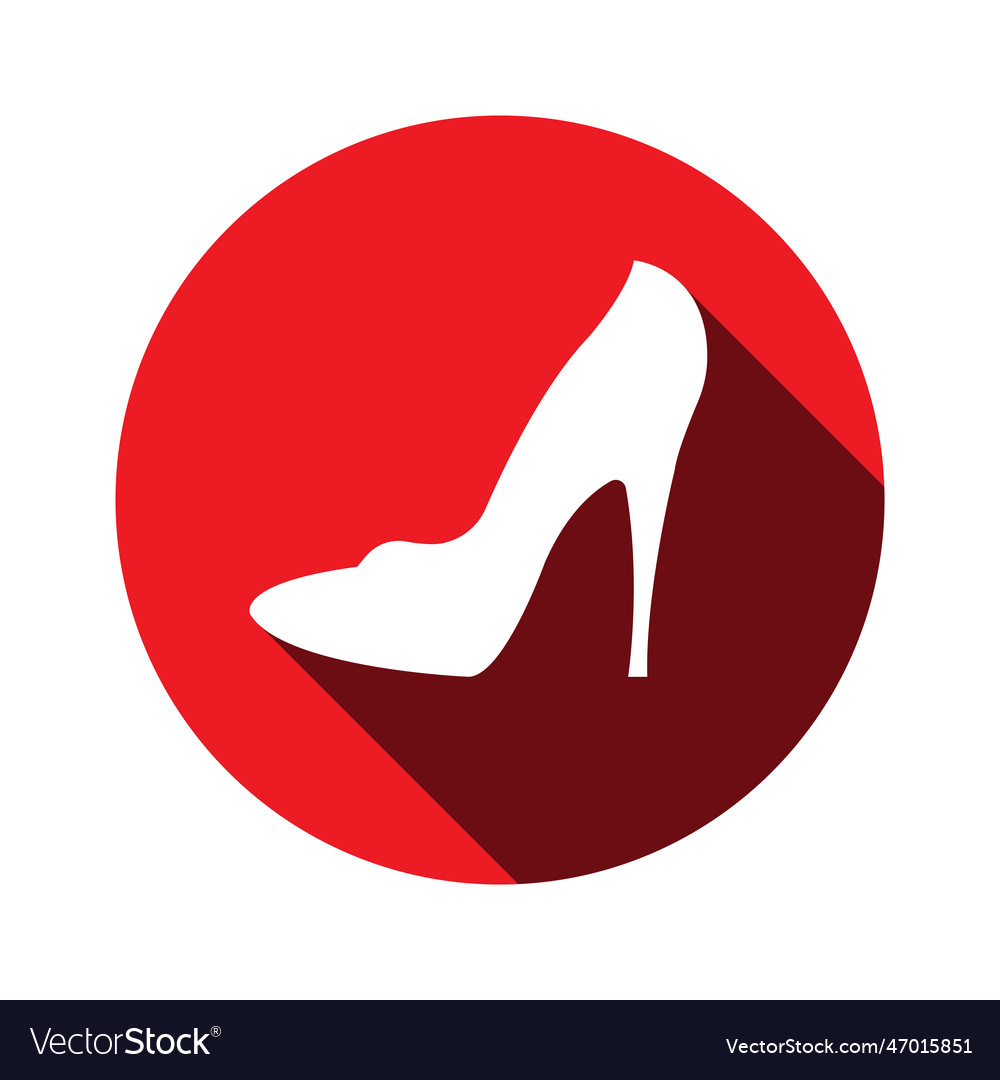 Womens shoes icon Royalty Free Vector Image - VectorStock