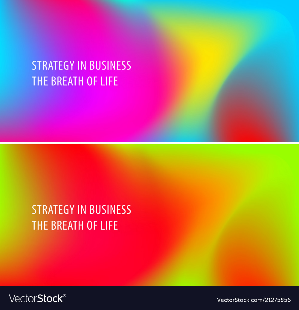 Abstract design of colourful flow elements vector image Abstract design of colourful flow elements