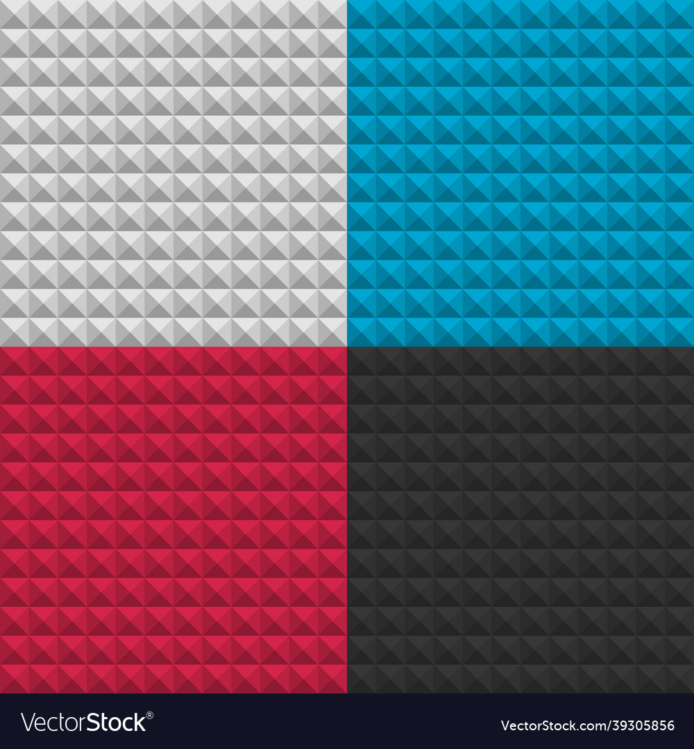 Pyramids textyre pattern vector image Pyramids textyre pattern