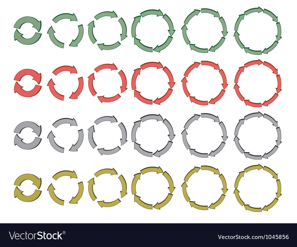 Rotating Arrows - Circular Motion