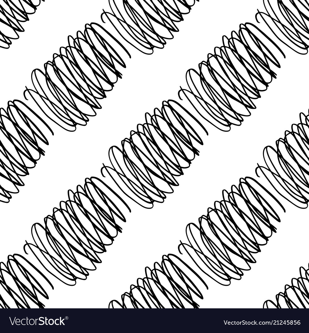 Seamless pattern with brush diagonal Vector Image Seamless pattern with brush diagonal