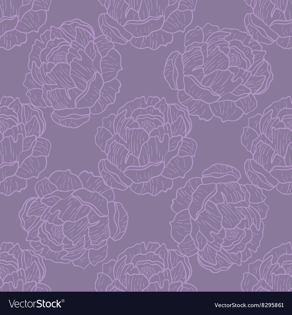 Spring rampage seamless pattern