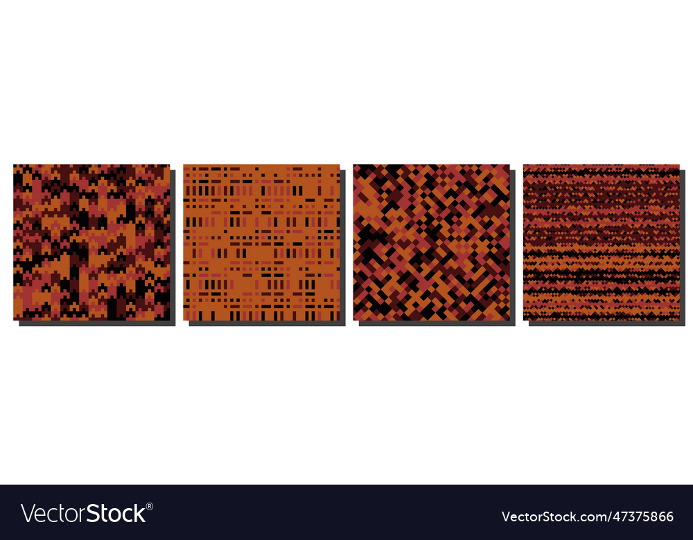 Abstract texture set background Vector Image Abstract texture set background