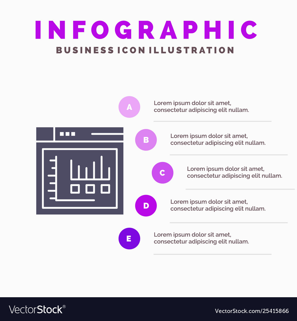 Browser internet web static infographics