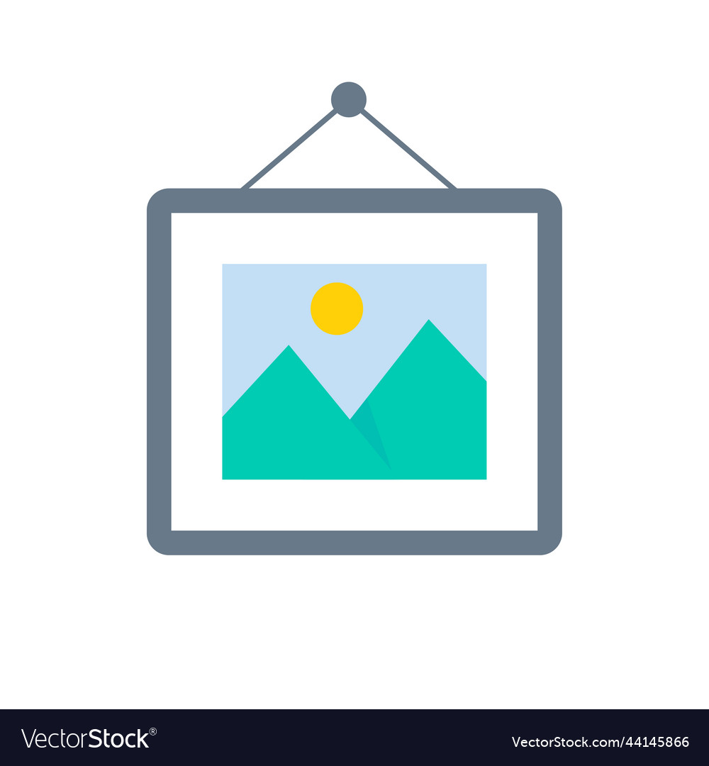 Bild einfache Berglandschaft Foto hinzufügen Vector Image Bild einfache Berglandschaft Foto hinzufügen