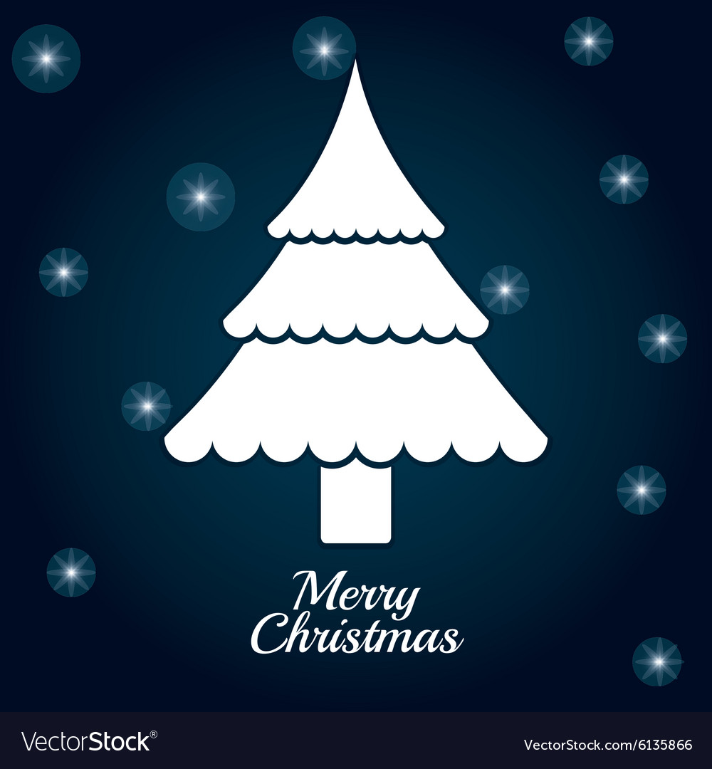 Merry christmas card Royalty Free Vector Image