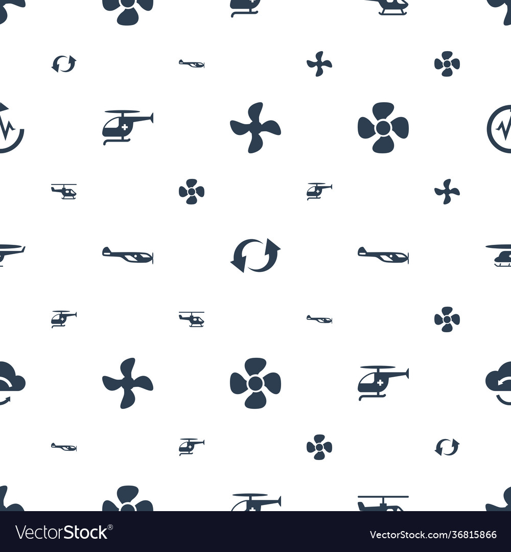Rotate icons pattern seamless white background vector image Rotate icons pattern seamless white background
