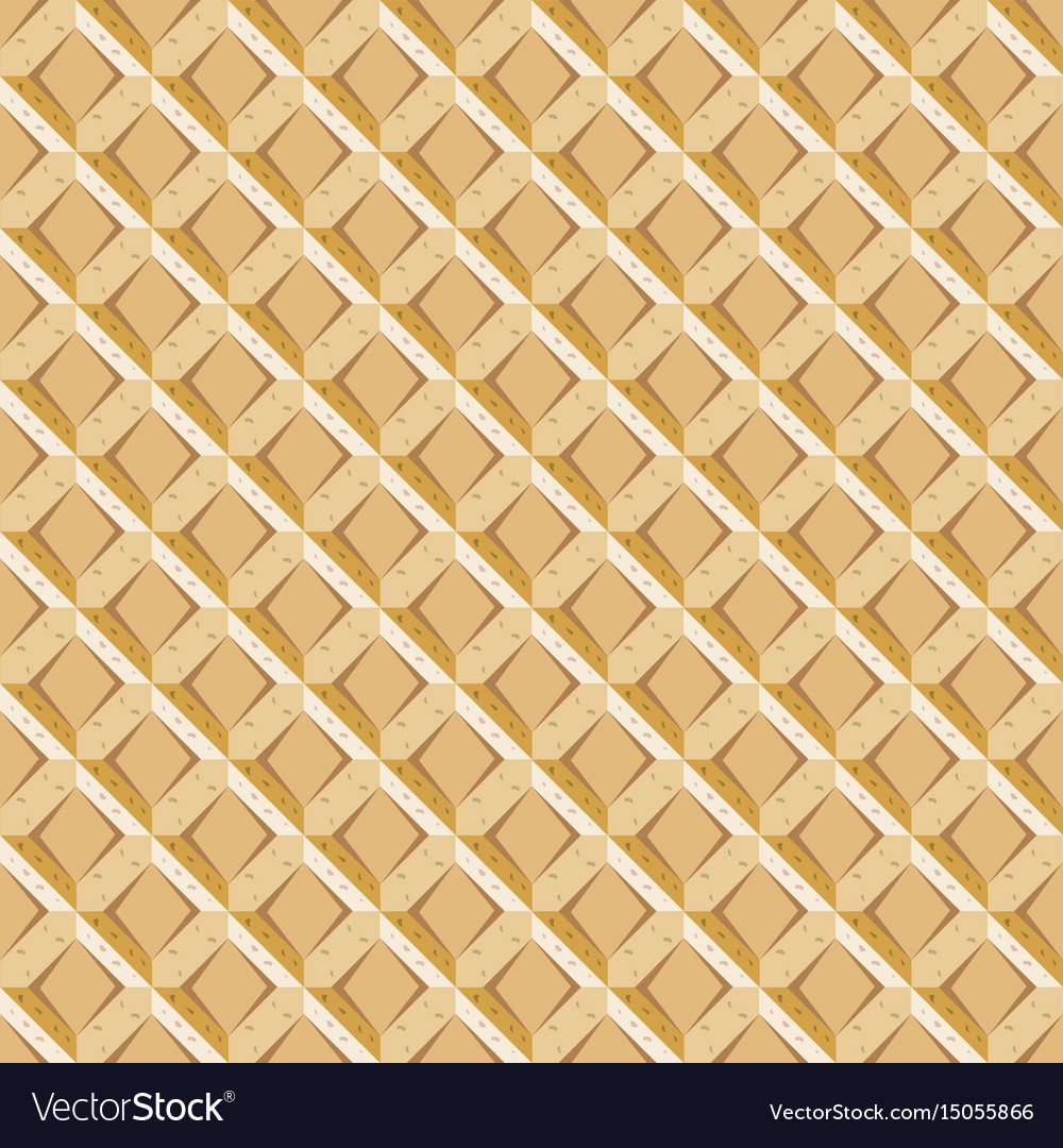 Seamless pattern with waffel texture