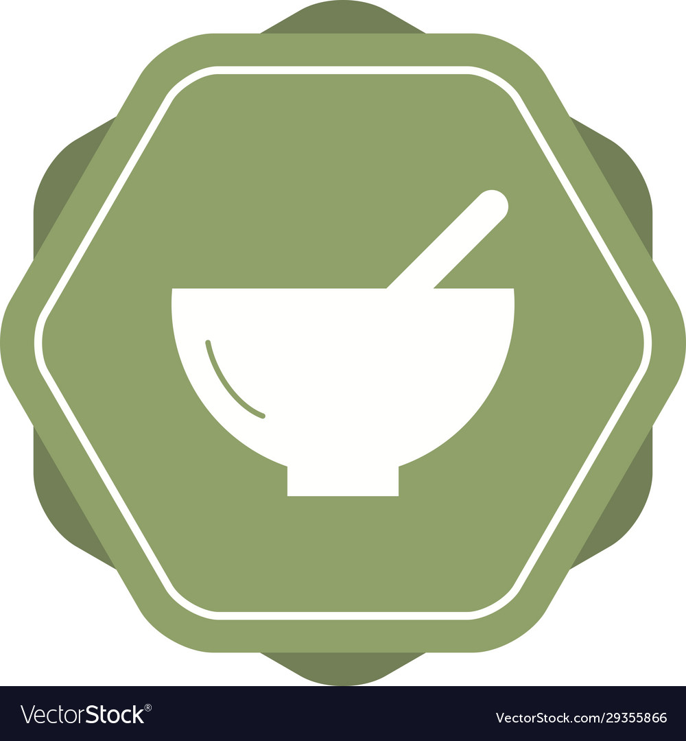 Einzigartiges Lebensmittel-Glyphen-Symbol