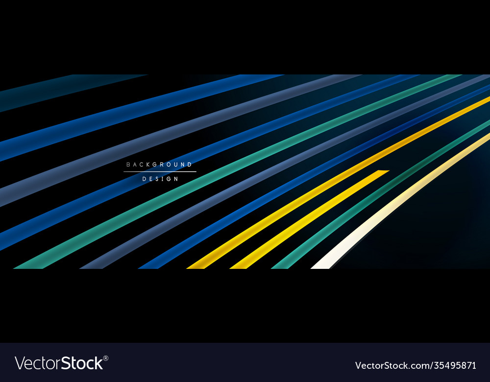Abstract colorful lines background