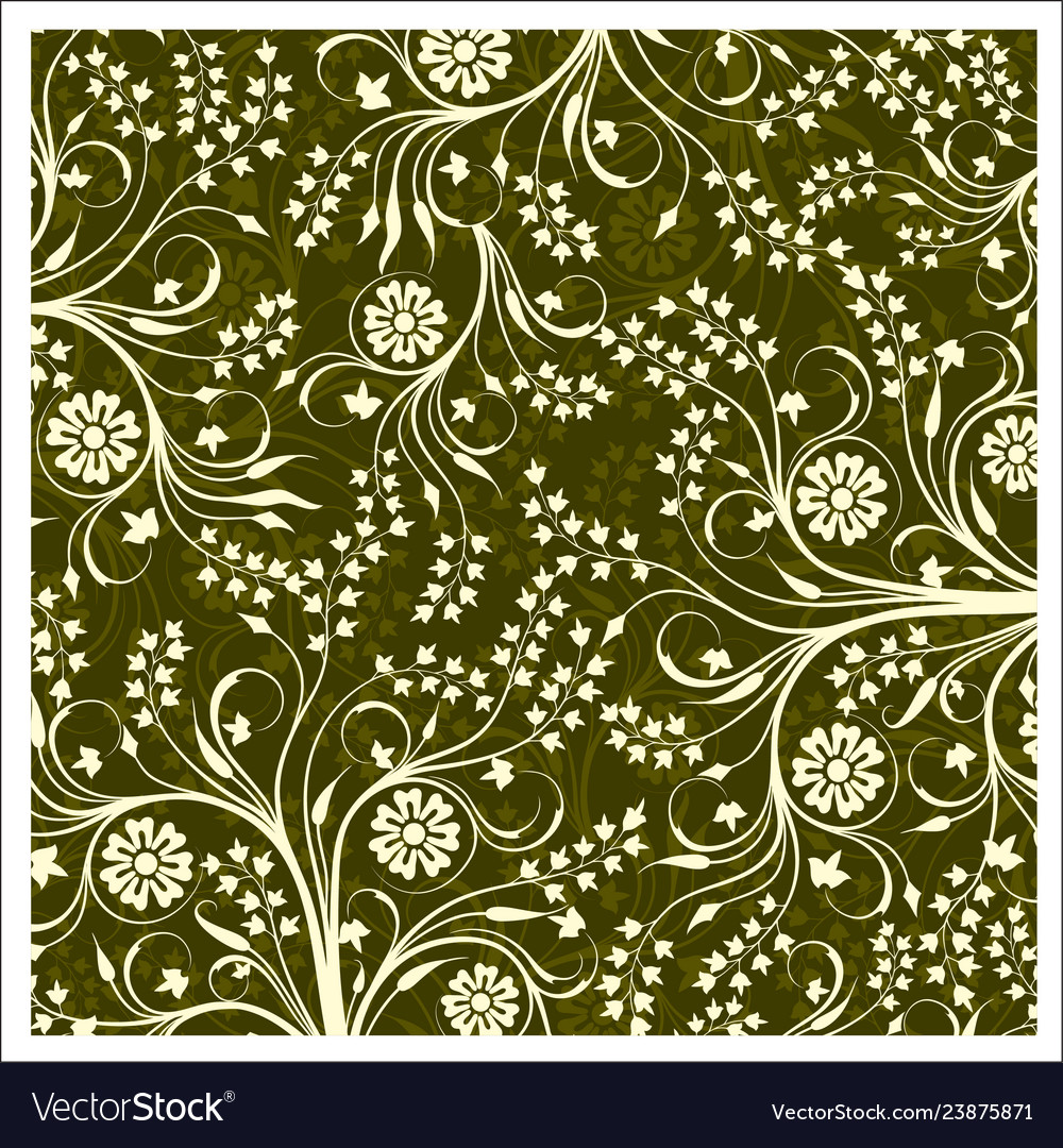 Batik design style patterns are same for fabric vector image Batik design style patterns are same for fabric