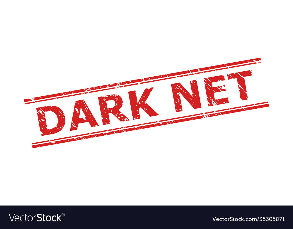 Dark net stamp seal with unclean texture vector image Dark net stamp seal with unclean texture
