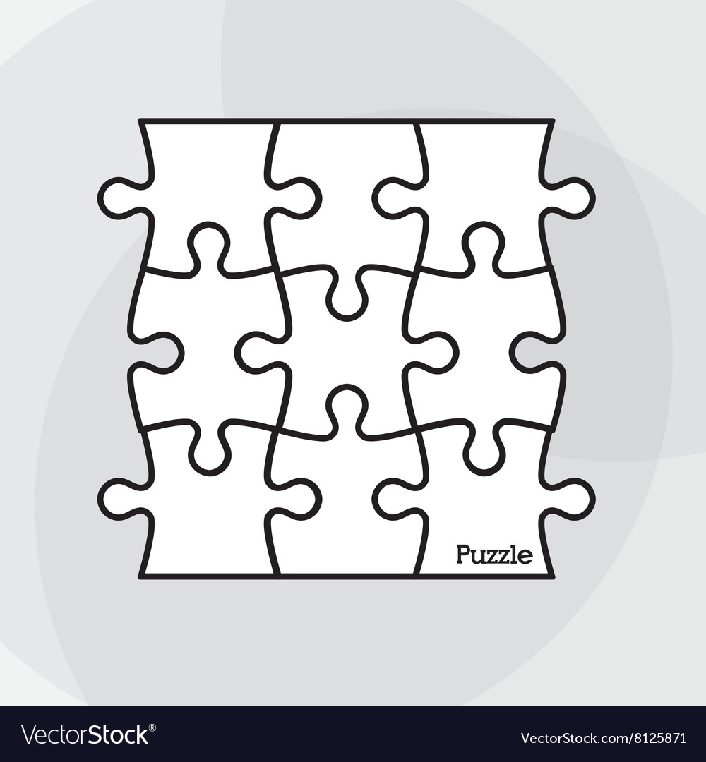 Puzzle icon design