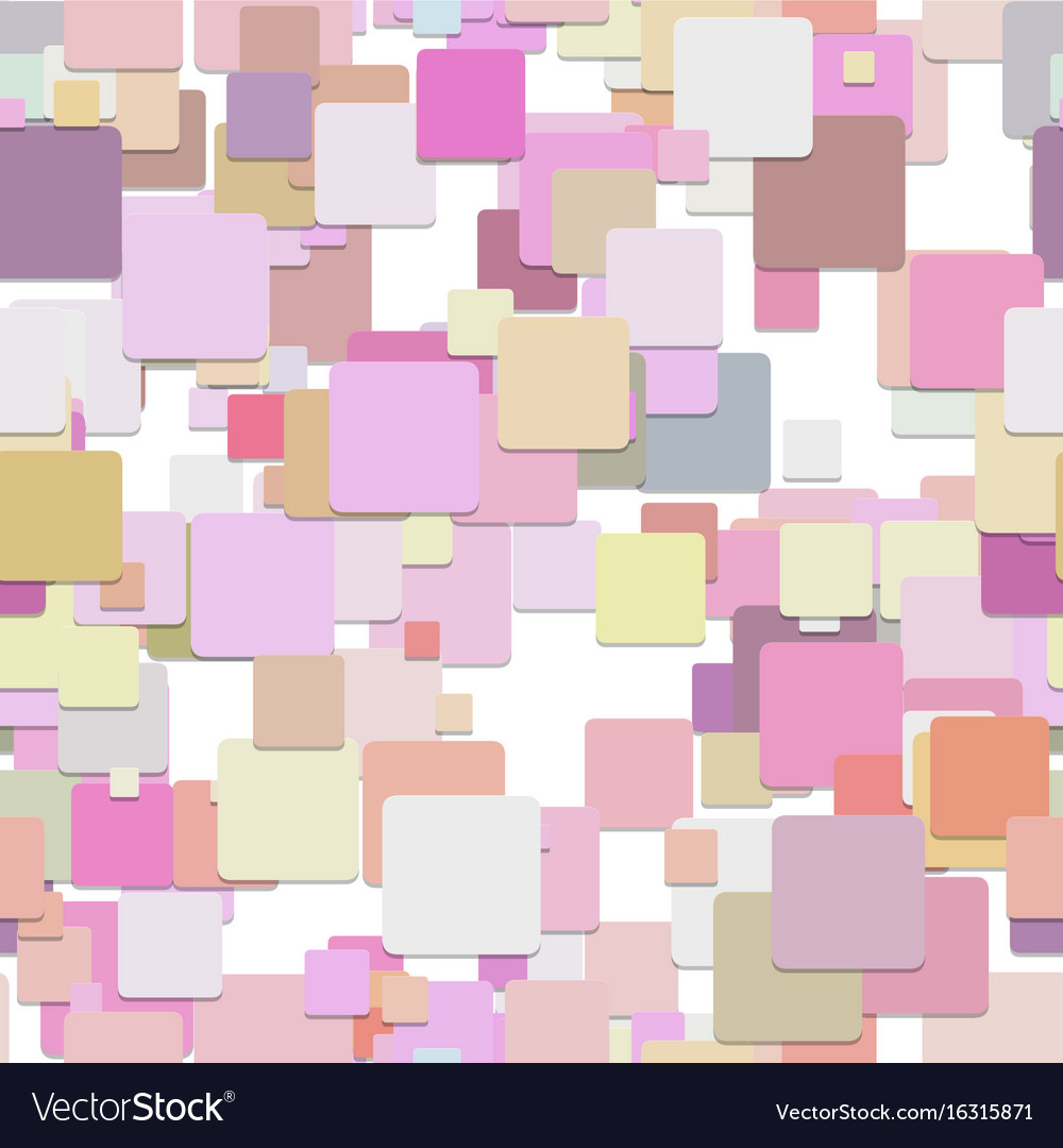 Seamless abstract square pattern background