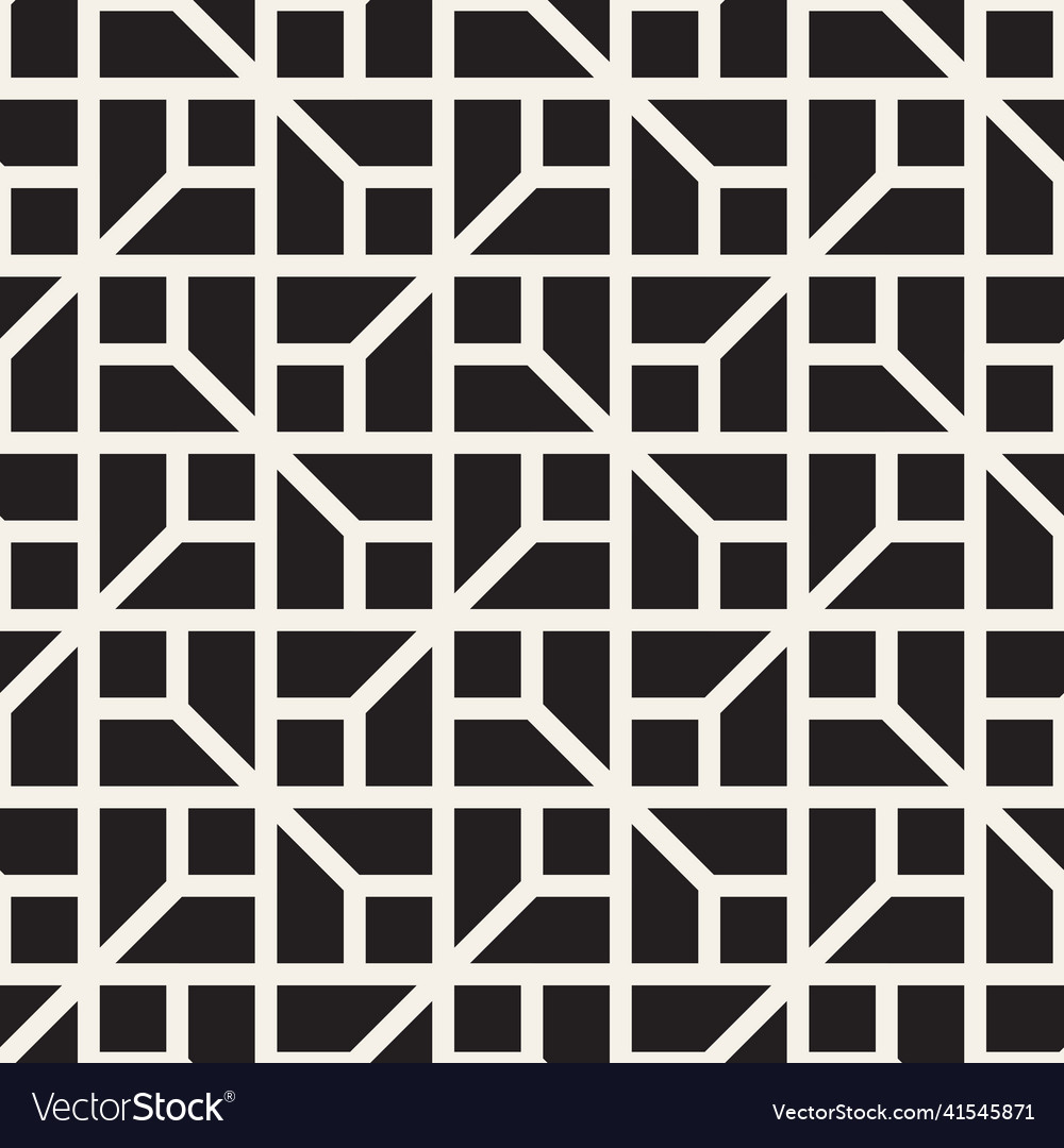 Seamless pattern repeating geometric elements vector image Seamless pattern repeating geometric elements