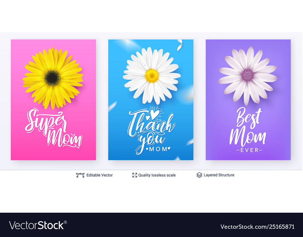 Set banner templates for mother day